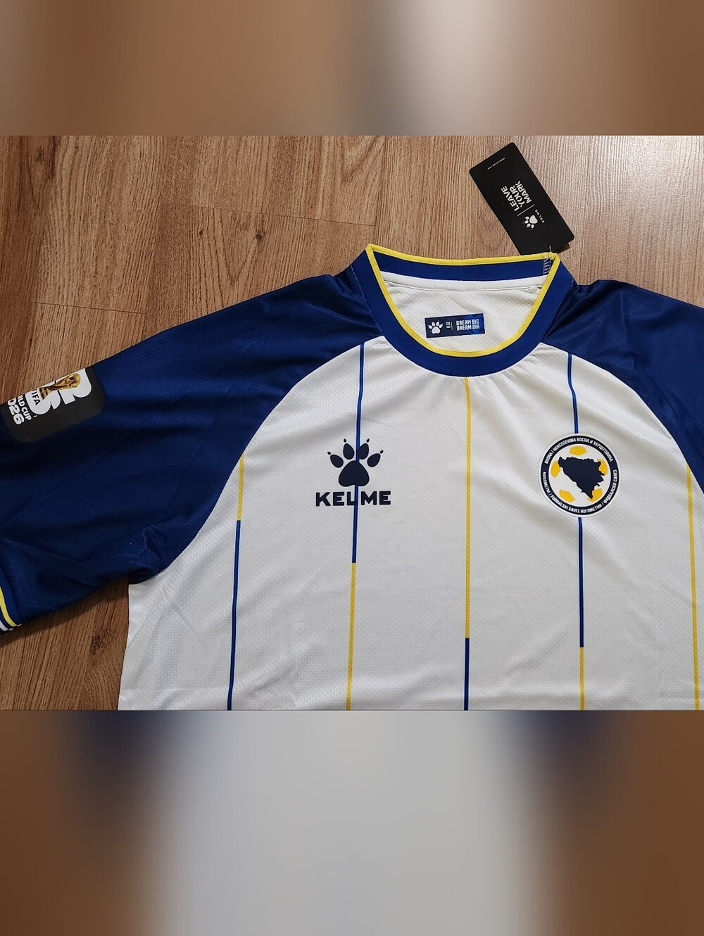 Bosnia Jersey White XL & Small Bosna Dres - Picture 2 of 5